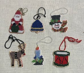 Nice Beaded Ornaments In Great Condition