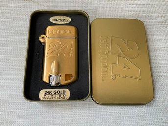 Retro Collectible Nascar Jeff Gordon No 24 Butane Lighter