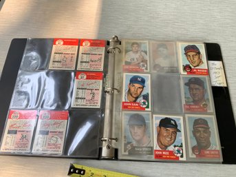 Various Reproduction Topps 1953 MLB Picture Baseball Cards