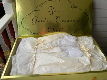 Vintage Mystery Wedding Dress Stored In Box Unknown Style Or Material