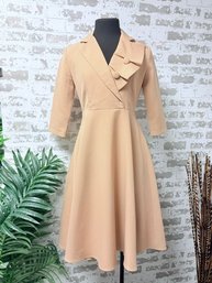 Incredible Double Wall Lined Vintage Inspired Car Coat Drees Size USA M