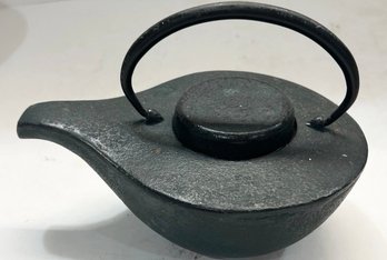 Japanese Cast Iron Teapot - Marked