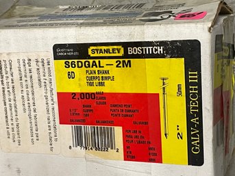 Valuable Box Of 2,000  2' Plain Shank Diamond Point