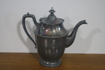 Lovely Silverplate Teapot With Beautiful Patina
