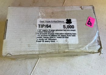 Valuable Box Of Finish Brad Nailers