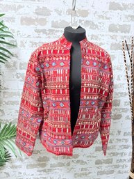 Artistic Chicos Jacket With Metal Accents