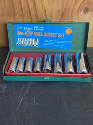 Deep Wall Sockets (8) In Metal Box