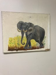 Original  Painting Of Elephant
