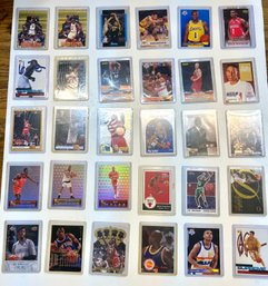 Lot #4 Of 30 Miscellaneous Basketball Cards