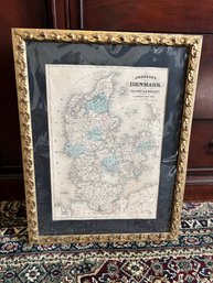 Map Of Denmark (lot 64)