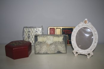 Decor Lot Including Mother Of Pearl Switch Plate Cover