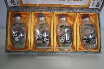 Chinese Inside-painted Glass Snuff Bottles
