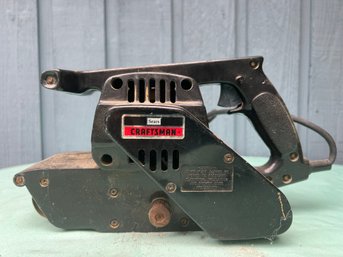 Vintage Black Sears Craftsman 3 Inch Belt Sander