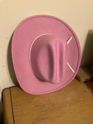 Eddy Bros Pink Rancher Womens Cowboy Hat