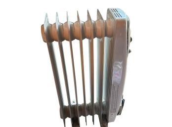 Pair Of Portable Oil Filled Radiator Space Heaters