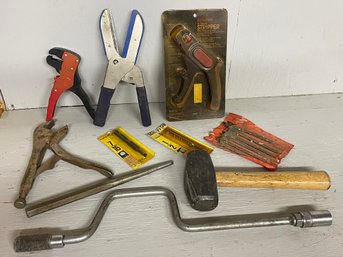 Misc Lot With Sledgehammer Plus