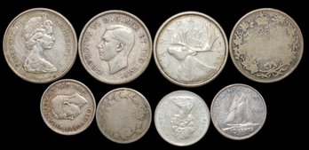 Canada Silver Type Group Coins Collection
