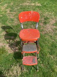 Costco Red Foot Stool