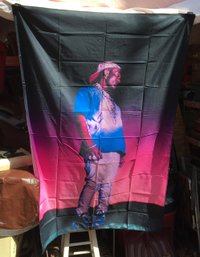 Huge Tapestry New 60' X 40' Lil Uzi Vert Bad Bunny Shoulda Never Hip Hop Music Poster
