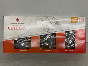 Large  360Pc Box Of Plastic Ware