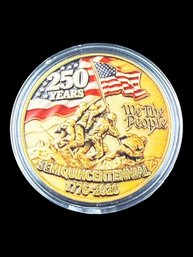250 Years Of Liberty Challenge Coin
