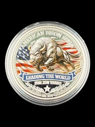Home Of The Brave Challenge Coin