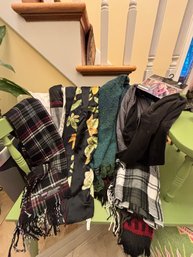 Collection Of Scarves Including Cashmere