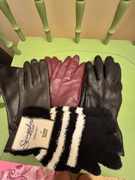 Ladies Gloves Including Leather
