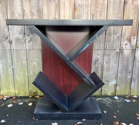 Zig Zag Table Console Home Decor