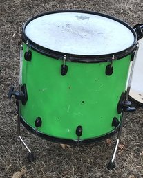 Vintage Green Gretsch 18' Inch Floor Tom Tom Drum