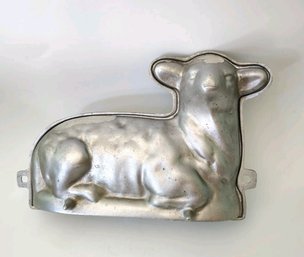 Vintage Nordic Ware Lamb Cake Mold Heavy Cast Aluminum 1950s
