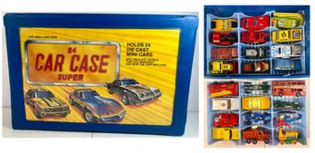 Matchbox Case W/ 24 Diecast Cars