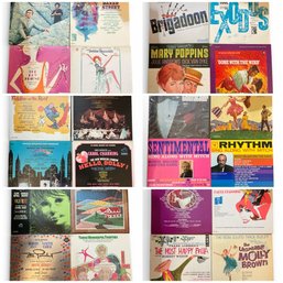 Showtunes & Soundtrack Vinyl Records Lot #1 Ref: LM