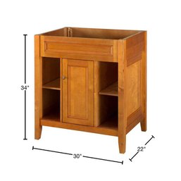 New - 30' Bath Vanity Cabinet Home Decorators Collection Exhibit