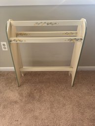 Wooden Quilt Or Blanket Rack,