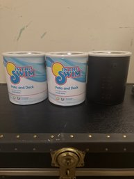 Three Brand New In The Swim  Ehite Patio And Deck Paint