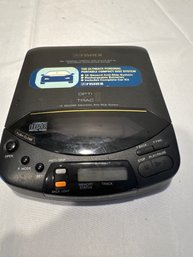 Fisher PCD-60(B) DISCMAN Compact Disc Player 10 Second Anti Skip System EES