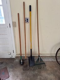 Lot Of Four Lawn Hand Tools
