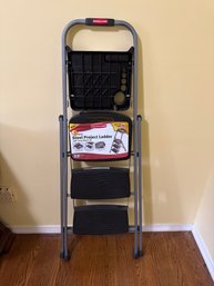 Rubbermaid 3 Step Steel Project Ladder