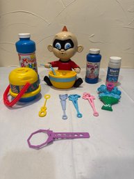 Lot Of Children Bubbles