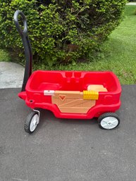 Todays Kids Two Seat Red Wagon