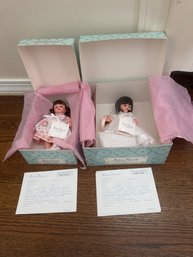 Pair Of Madame Alexander Dolls In Box