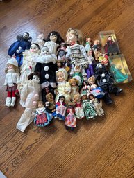 Lot Of 31 Dolls