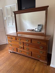 Cherry By Haren   10 Draw Dresser