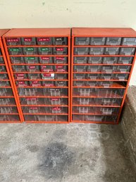 Raaco 6 Plastic Craft/ Storage Cabinets