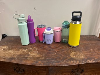 7 Different Size Hot And Cold Cups