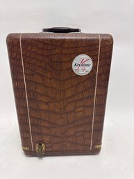 Vintage Keystone Commander Deluxe 8 K-108 Film Projector, Complete With Its Original Carrying Case.