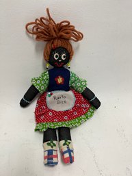 19 1960s Puerto Rico Cloth Doll