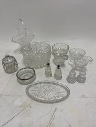 Lot Of 14 Cut Glass