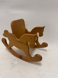 Doll  Horse Rocking Chair